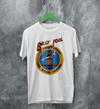 Billy Joel Tour T-Shirt The Nylon Curtain Billy Joel Shirt 80s Concert Merch - White - WorldWideShirt