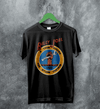 Billy Joel Tour T-Shirt The Nylon Curtain Billy Joel Shirt 80s Concert Merch - Black - WorldWideShirt