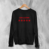 Bjork Sweatshirt Ask Bjork Greatest Hits Graphic Shirt Pop Star Bjork Crewneck - Black - WorldWideShirt