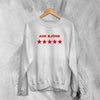 Bjork Sweatshirt Ask Bjork Greatest Hits Graphic Shirt Pop Star Bjork Crewneck - White - WorldWideShirt