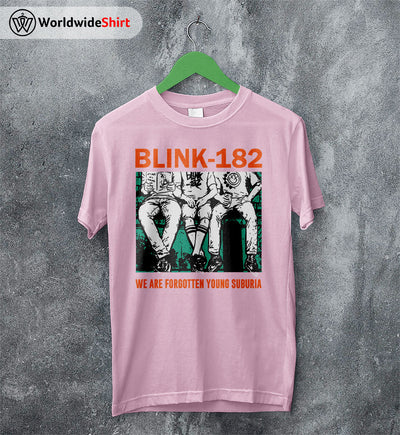 Blink-182 We Are Forgotten Young T Shirt Blink-182 Shirt Music Shirt - WorldWideShirt