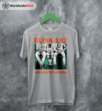 Blink-182 We Are Forgotten Young T Shirt Blink-182 Shirt Music Shirt - WorldWideShirt