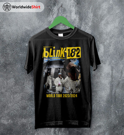 Blink-182 World Tour 2023-2024 T Shirt Blink-182 Shirt Music Shirt - WorldWideShirt