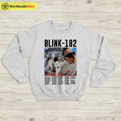 Blink-182 World Tour 2023 Sweatshirt Blink-182 Shirt Music Shirt - WorldWideShirt