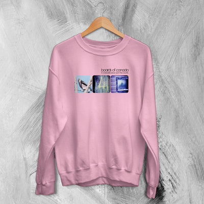 Boards Of Canada Sweatshirt Beautiful Place Album Sweater Inspired Band Merch - WorldWideShirt