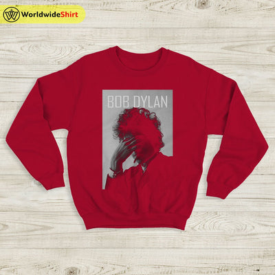 Bob Dylan Photoshoot Sweatshirt Bob Dylan Shirt Music Shirt - WorldWideShirt