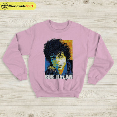 Bob Dylan Pop Art Graphic Sweatshirt Bob Dylan Shirt Music Shirt - WorldWideShirt