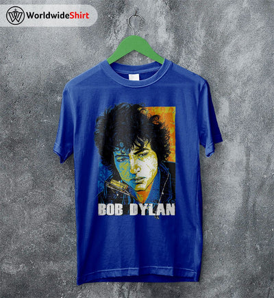 Bob Dylan Pop Art Graphic T Shirt Bob Dylan Shirt Music Shirt - WorldWideShirt