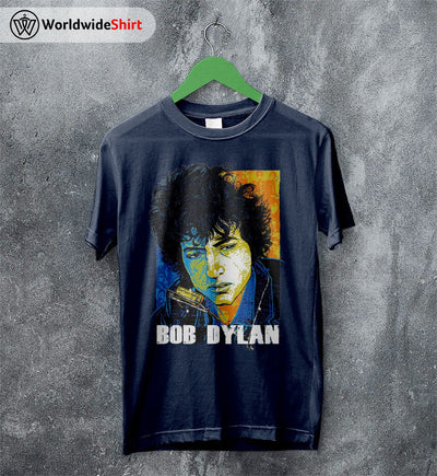 Bob Dylan Pop Art Graphic T Shirt Bob Dylan Shirt Music Shirt - WorldWideShirt