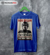 Bob Dylan Vintage UK Tour T Shirt Bob Dylan Shirt Music Shirt - WorldWideShirt