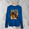 Bootleg Anita Baker Sweatshirt Vintage Anita Baker Sweater Soul Music Merch - WorldWideShirt