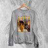 Bootleg Anita Baker Sweatshirt Vintage Anita Baker Sweater Soul Music Merch - WorldWideShirt