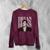 Bryan Ferry Sweatshirt Roxy Music Shirt 80s Pop Rock Merch - Red Maroon - WorldWideShirt