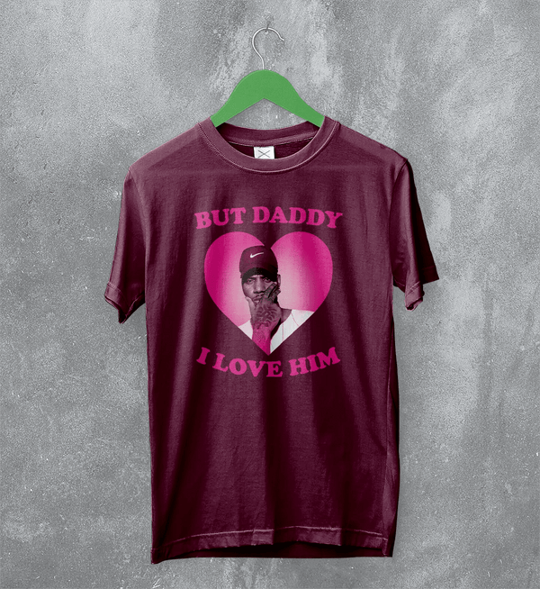 Bryson Tiller Fans T-Shirt Rap Love Bryson Tiller Shirt Vintage Rapper Tee - Red Maroon - WorldWideShirt