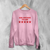 Bryson Tiller Sweatshirt Rap Ask Bryson Tiller Shirt Vintage Rapper Music Crewneck - Light Pink - WorldWideShirt