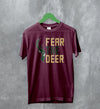 Bucks Fear The Deer T-Shirt Milwaukee Bucks Shirt Gift For Bucks Fanatics - WorldWideShirt