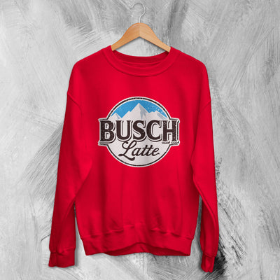 Busch Latte T-Shirt VTG Logo Inspired Graphic Tees Busch Beer Shirt - WorldWideShirt