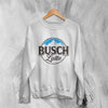 Busch Latte T-Shirt VTG Logo Inspired Graphic Tees Busch Beer Shirt - WorldWideShirt