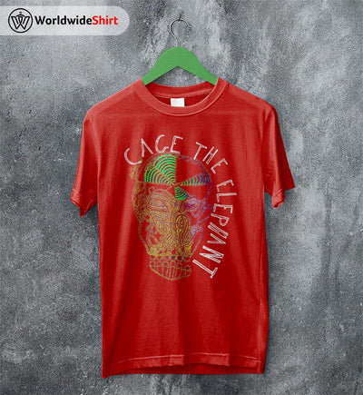 Cage The Elephant Merch Album Cover T Shirt Cage The Elephant Shirt - WorldWideShirt