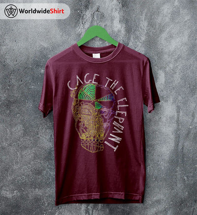 Cage The Elephant Merch Album Cover T Shirt Cage The Elephant Shirt - WorldWideShirt