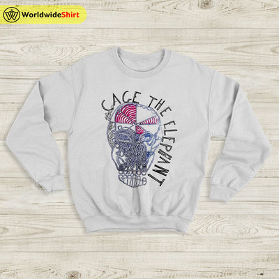 Cage The Elephant Sweatshirt Album Cover Sweater Cage The Elephant Merch - WorldWideShirt