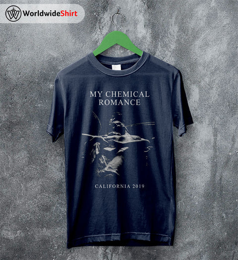 California 2019 Tour MCR T Shirt My Chemical Romance Shirt MCR Shirt - WorldWideShirt