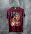 Cardi B Bootleg T-Shirt Rap Cardi B Shirt Retro Rapper Style Tee Music Streetwear - Red Maroon - WorldWideShirt