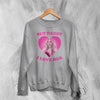 Cardi B Sweatshirt Love Cardi Shirt But Daddy I Love Her Crewneck Rap Music Wear - Sport Grey - WorldWideShirt