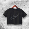 Cat Paw Crop Top Cat Paw Shirt Aesthetic Y2K Shirt - WorldWideShirt
