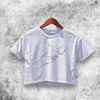 Cat Paw Crop Top Cat Paw Shirt Aesthetic Y2K Shirt - WorldWideShirt