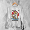 Cat Sweatshirt Catzilla Sweater Godzilla Fan Japan Cat Lover Gift - WorldWideShirt