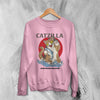 Cat Sweatshirt Catzilla Sweater Godzilla Fan Japan Cat Lover Gift - WorldWideShirt