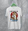 Cat T-Shirt Catzilla Shirt Godzilla Fan Japan Cat Lover Gift - WorldWideShirt