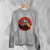 Catzilla Sweatshirt Cat Sweater Japan Cool Cat Lover Gift Godzilla Fan - WorldWideShirt