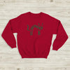 Cavetown Cat Sweatshirt CatTown Cavetown Shirt Indie Pop Music Merch - Red - WorldWideShirt