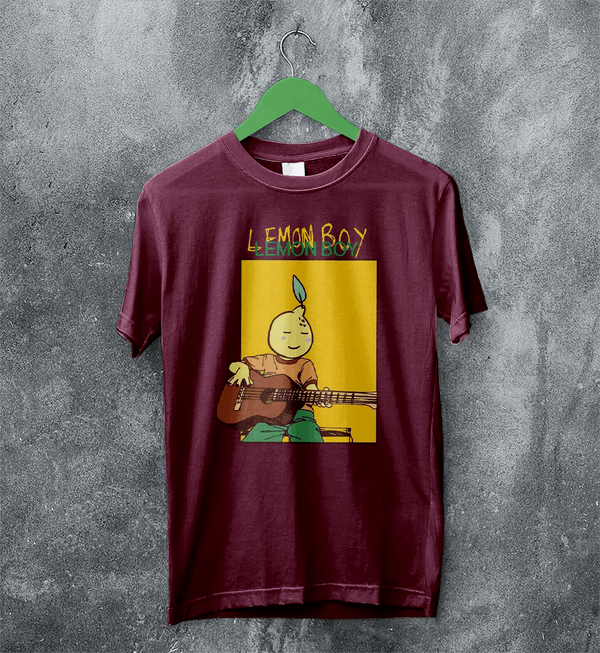 Cavetown Lemon Boy T-Shirt Indie Pop Cavetown Shirt Rock Music Merch - Red Maroon - WorldWideShirt