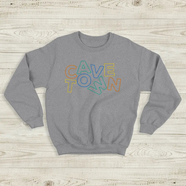 Cavetown Logo Sweatshirt Alt Indie Cavetown Shirt Vintage Aesthetic Merch - Sport Grey - WorldWideShirt