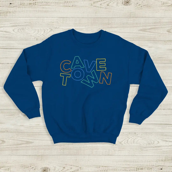 Cavetown Logo Sweatshirt Alt Indie Cavetown Shirt Vintage Aesthetic Merch - Royal Blue - WorldWideShirt