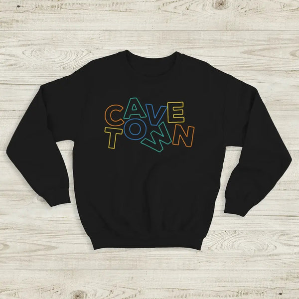 Cavetown Logo Sweatshirt Alt Indie Cavetown Shirt Vintage Aesthetic Merch - Black - WorldWideShirt