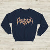 Cavetown Logo Sweatshirt Indie Bat Cavetown Shirt Gentle Ukulele Music Merch - Navy Blue - WorldWideShirt