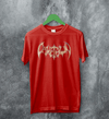 Cavetown Logo T-Shirt Indie Bat Cavetown Shirt Gentle Ukulele Music Merch - Red - WorldWideShirt
