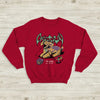 Cavetown No Bark No Bite Sweatshirt Album Running with Scissors Cavetown Shirt - Red - WorldWideShirt