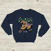 Cavetown No Bark No Bite Sweatshirt Album Running with Scissors Cavetown Shirt - Navy Blue - WorldWideShirt