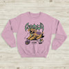Cavetown No Bark No Bite Sweatshirt Album Running with Scissors Cavetown Shirt - Light Pink - WorldWideShirt