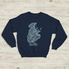 Cavetown Sweatshirt Cute Girl Shirt Indie Rock Music Merch - Navy Blue - WorldWideShirt