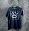 Cavetown T-Shirt Dark Bat Moon Shirt Indie Rock Cavetown Music Merch - Navy Blue - WorldWideShirt