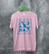 Cavetown T-Shirt Dark Bat Moon Shirt Indie Rock Cavetown Music Merch - Light Pink - WorldWideShirt