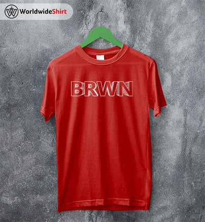 Chance the Rapper BRWN T Shirt Chance the Rapper Shirt Rapper Shirt - WorldWideShirt