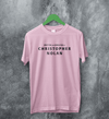 Christopher Nolan Credit T-Shirt Directed By Christopher Nolan Shirt The Odyssey Tee - Light Pink - WorldWideShirt