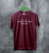 Christopher Nolan Credit T-Shirt Directed By Christopher Nolan Shirt The Odyssey Tee - Red Maroon - WorldWideShirt
